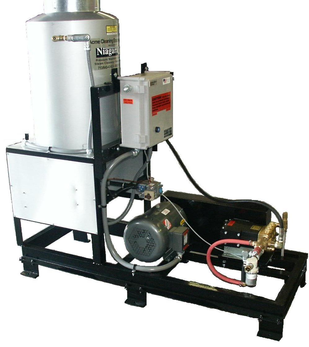 Gas Heated Electric Pressure Washer ACME Cleaning Equipment